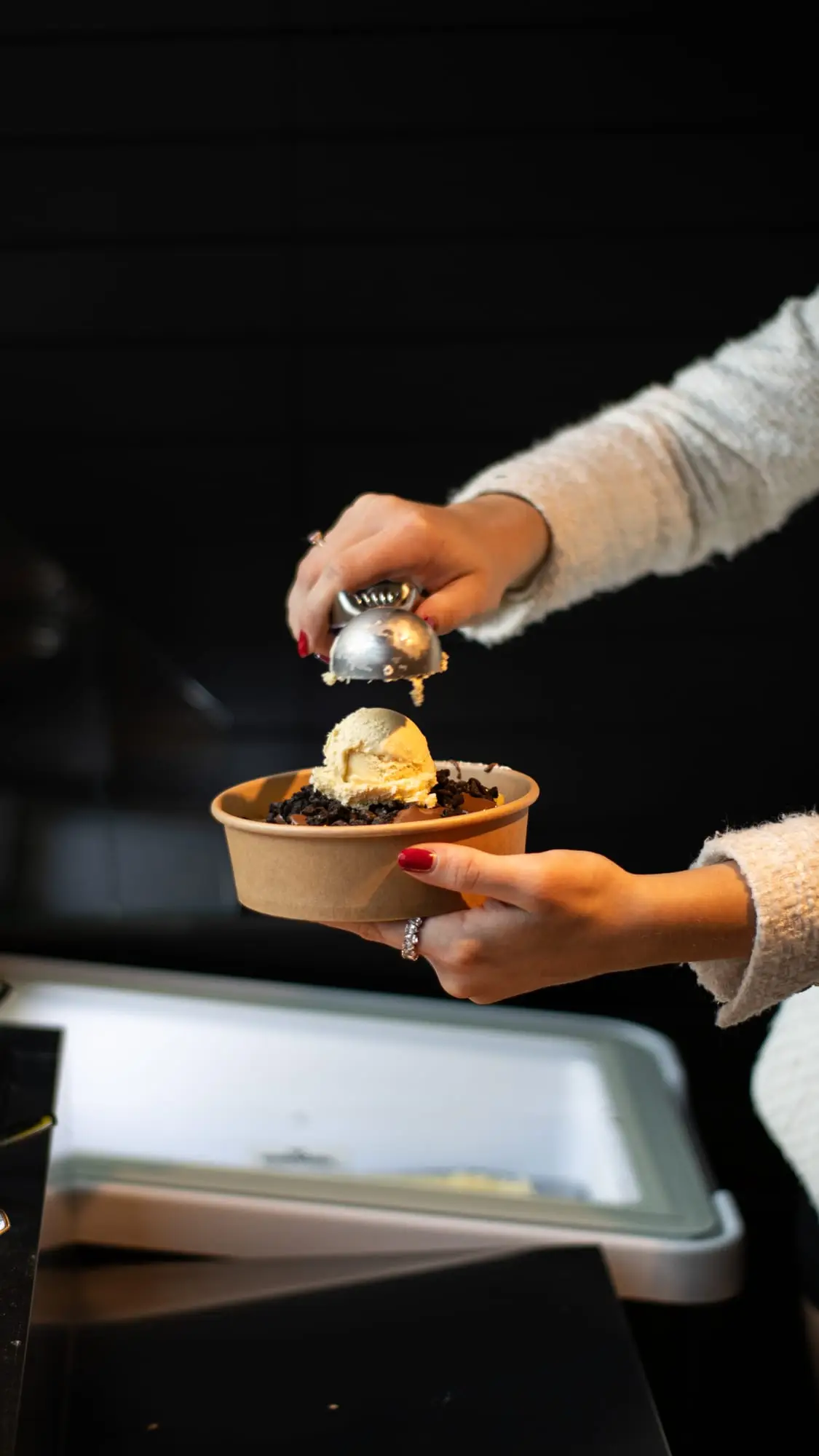 Kaiser's: bowl topping