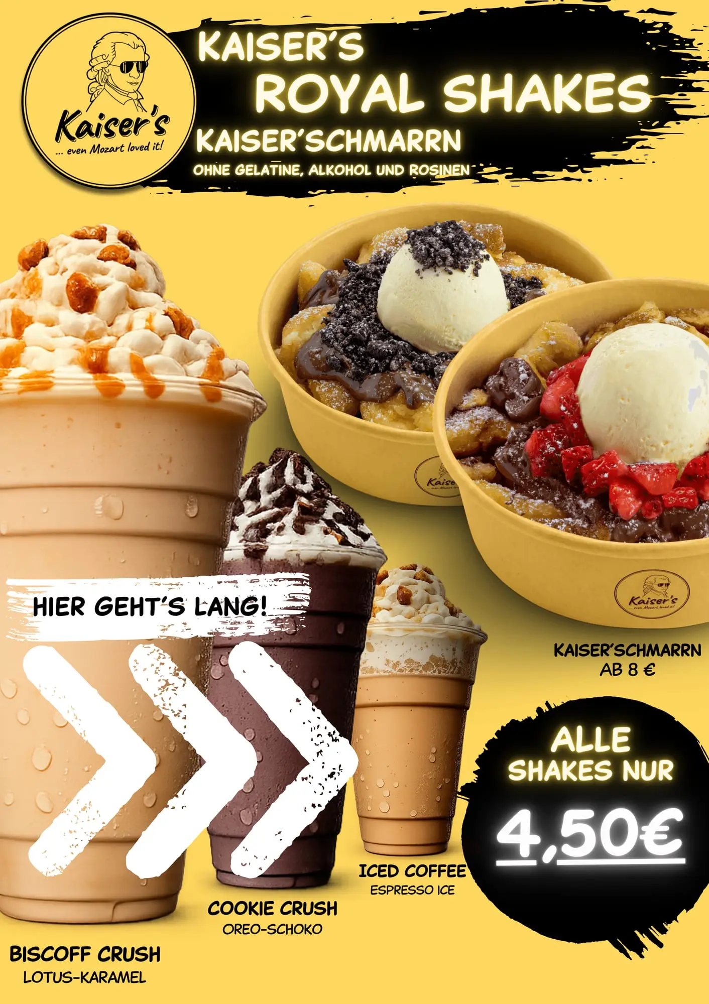 Kaiser's: print kundenstopper
